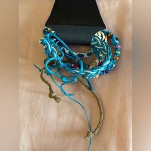 Colorful Braided Bracelet Set NWT